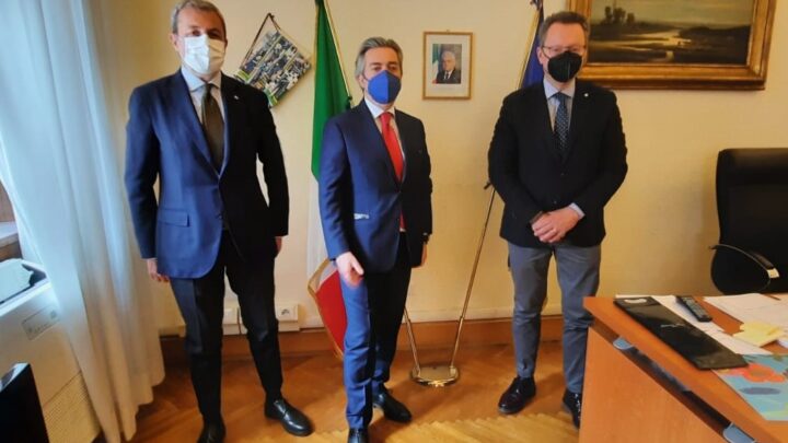 INCONTRO ASSESSORE MORRONI CON SOTTOSEGRETARIO AGRICOLTURA BATTISTONI, L’UMBRIA AL CENTRO DELL’INTERESSE PER LA RIPRESA E LO SVILUPPO DELLE POLITICHE AGRICOLE E AGROALIMENTARI