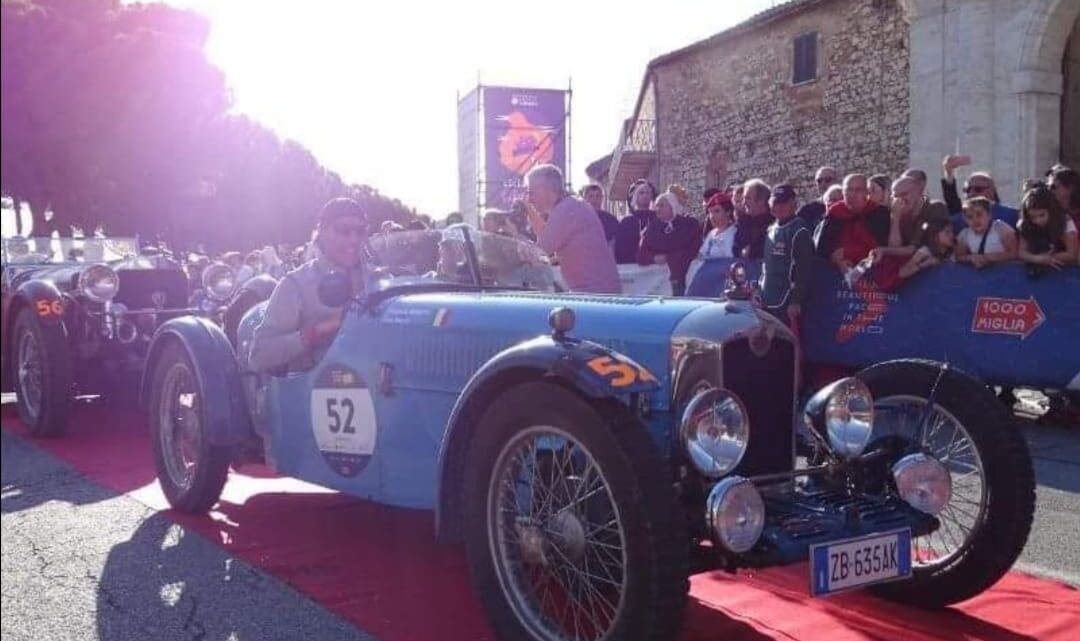 LA 1000MIGLIA FESTEGGIA 94 ANNI E TORNA SULLE STRADE DI LAZIO E UMBRIA