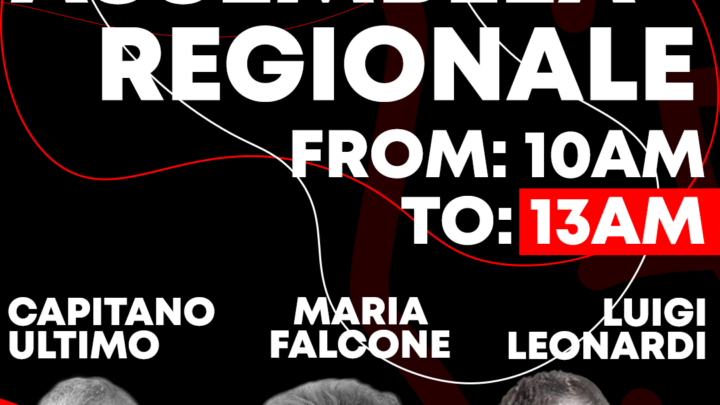 COMUNICATO STAMPA ASSEMBLEA REGIONALE SULLA MAFIA