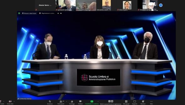 REGIONE UMBRIA E SCUOLA UMBRA DI AMMINISTRAZIONE PUBBLICA PRESENTANO IL PIANO STRATEGICO 2021-23. ALTA FORMAZIONE, DIGITALIZZAZIONE, EFFICIENTAMENTO E PROIEZIONE EUROPEA LE QUATTRO LINEE GUIDA
