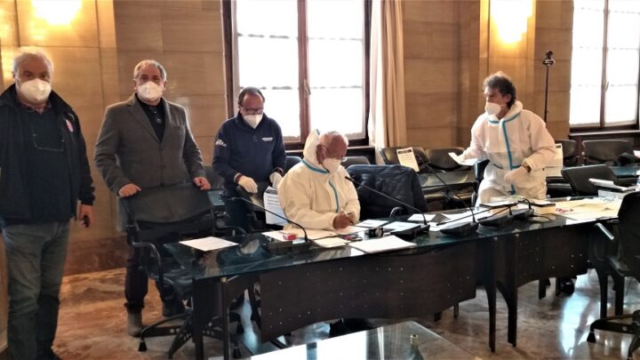 PROVINCIA, COVID-19: INIZIATO OGGI SCREENING SU DIPENDENTI ENTE, LATTANZI: “MOMENTO IMPORTANTE, SIAMO UNICO ENTE PROVINCIALE IN ITALIA”