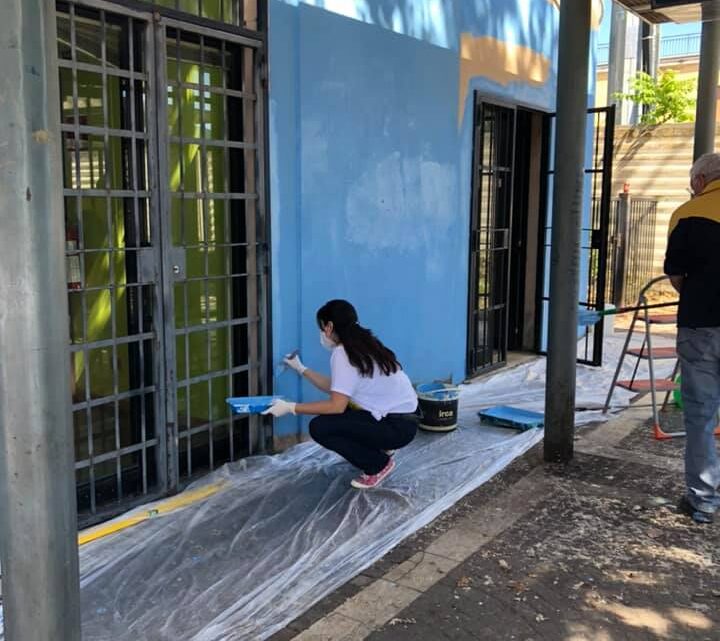 Terni, Rigenerazione urbana al terminal bus. E’ il 21esimo murales donato da “Bruna Vecchietti” e “Lo zoo di Simona”