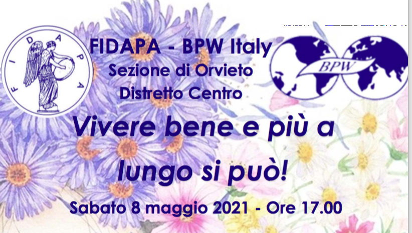 QUARTO INCONTRO DEL CICLO “VIVERE BENE E PIÙ A LUNGO SI PUÒ!