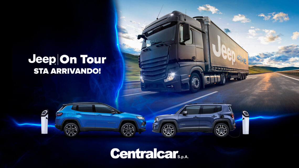 ALLA CONCESSIONARIA CENTRALCAR DI PERUGIA PARTE IL JEEP® TOUR EDIZIONE 2021