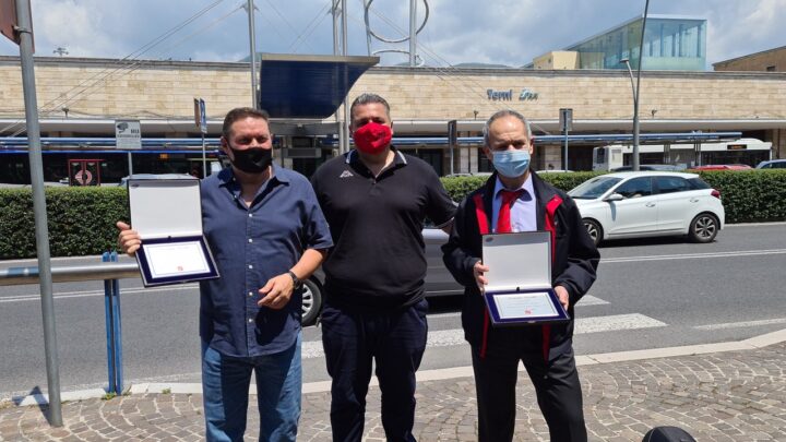 TRENO DERAGLIATO PER UNA FRANA: LA FILT CGIL PREMIA I MACCHINISTI CHE LO HANNO PORTATO IN SALVO