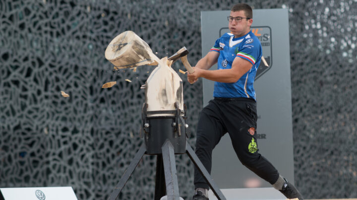 VELOCITÀ, POTENZA E PRECISIONE CON TIMBERSPORTS. L’ITALIA CON 4 ATLETI SARÀ LA DELEGAZIONE PIÙ NUMEROSA AL CAMPIONATO DEI DEI TAGLIALEGNA IL 31 LUGLIO A MONACO DI BAVIERA