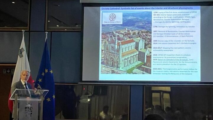 L’OPERA DEL DUOMO DI ORVIETO A MALTA PER LA CONFERENZA EUROPEA DELLE CATTEDRALI