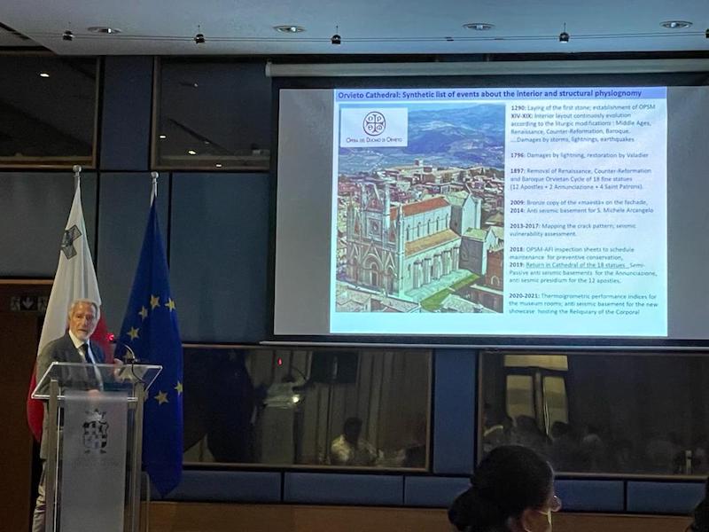 L’OPERA DEL DUOMO DI ORVIETO A MALTA PER LA CONFERENZA EUROPEA DELLE CATTEDRALI
