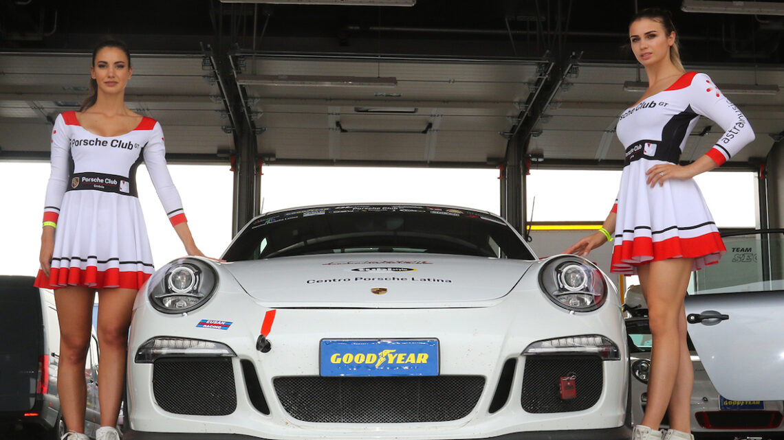 IL PORSCHE CLUB GT ALLA RESA DEI CONTI A VALLELUNGA CON 4 PILOTI UMBRI IN AZIONE