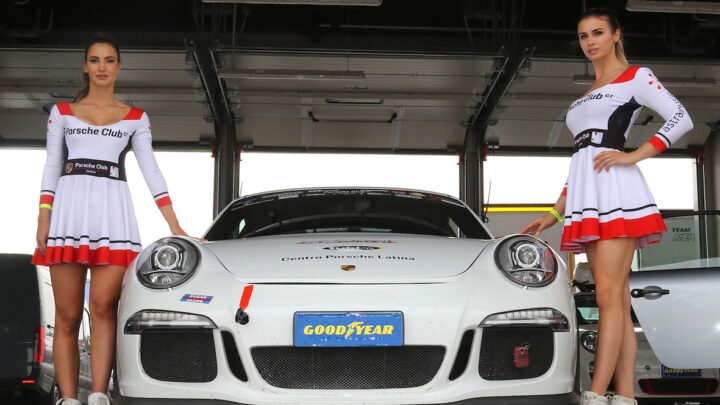 IL PORSCHE CLUB GT ALLA RESA DEI CONTI A VALLELUNGA CON 4 PILOTI UMBRI IN AZIONE