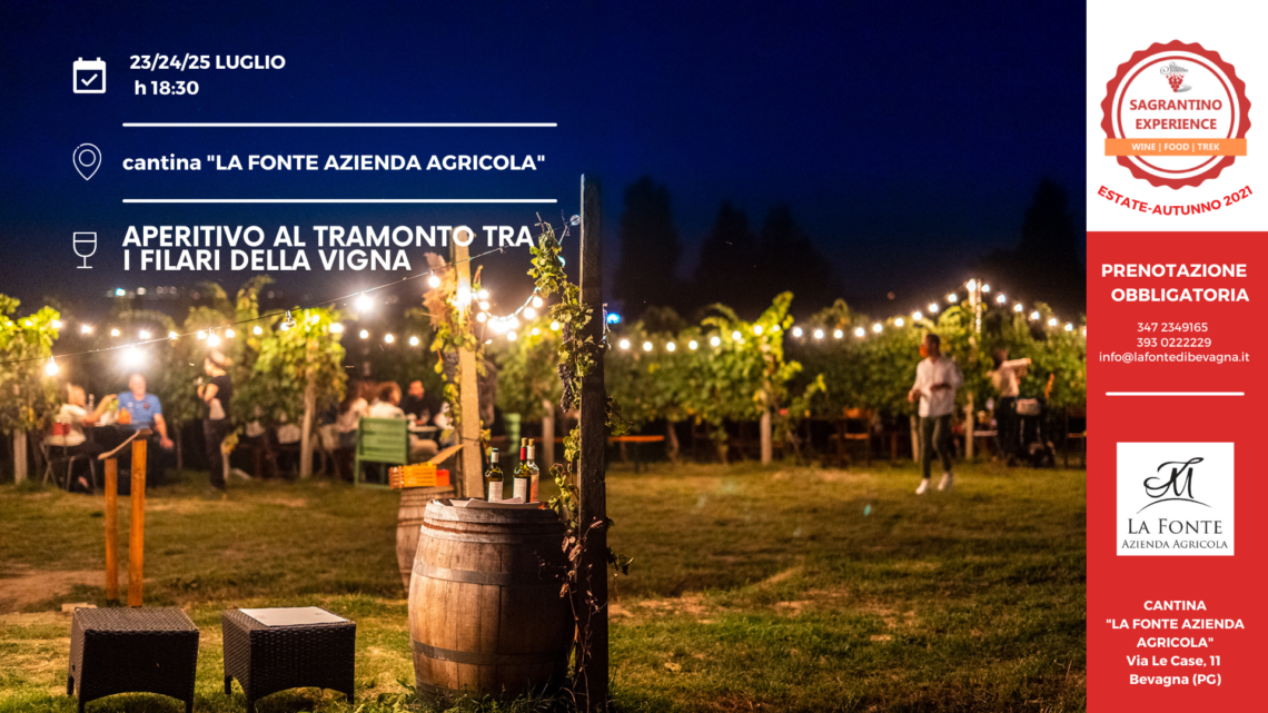 TRA I FILARI DELLE VIGNE PER I PROSSIMI EVENTI DI ‘SAGRANTINO EXPERIENCE’