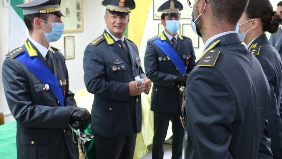 GUARDIA DI FINANZA: NUOVO COMANDANTE AL GRUPPO DI TERNI.