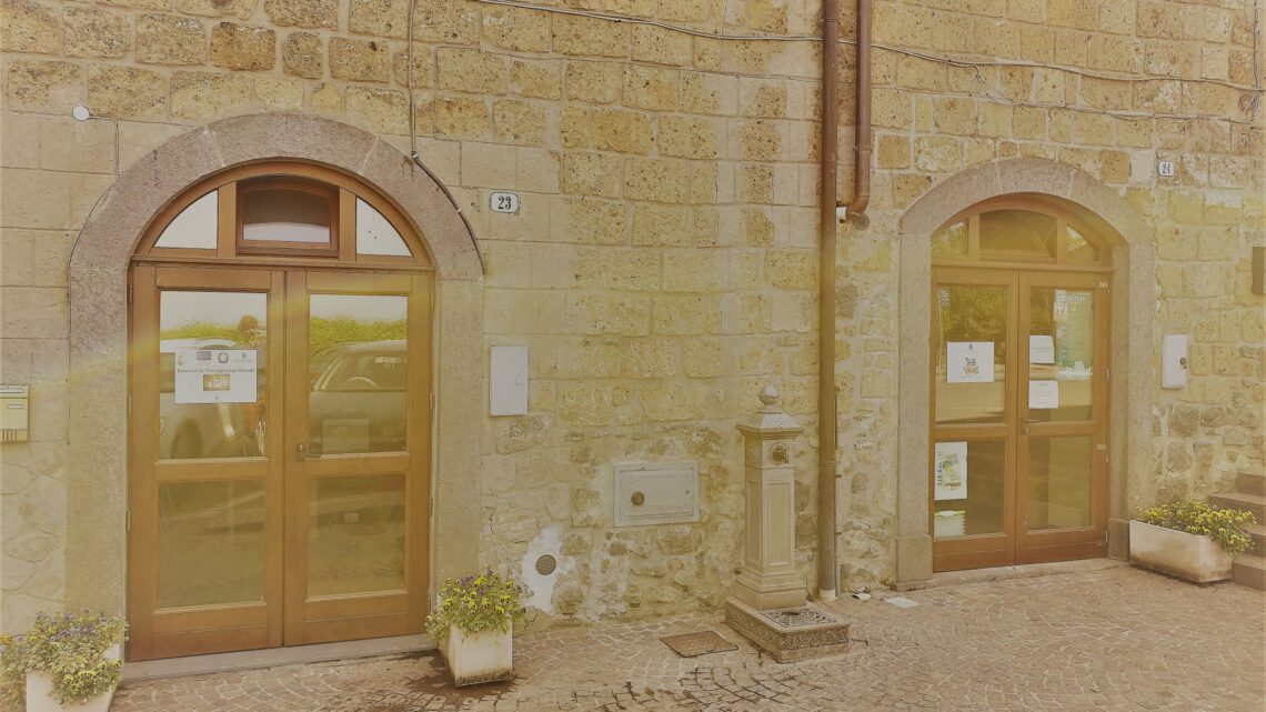 L’ECOMUSEO DEL PAESAGGIO DEGLI ETRUSCHI DI PORANO HA UNA NUOVA SEDE. DA DOMENICA 1 AGOSTO L’APERTURA.