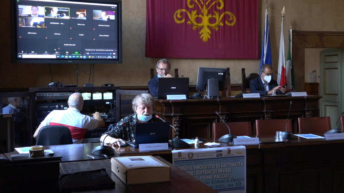 PRESENTATA A ORVIETO LA GARA PER IL SISTEMA DI INVASI SUL FIUME PAGLIA A DIFESA DA ALLUVIONI E SICCITÀ