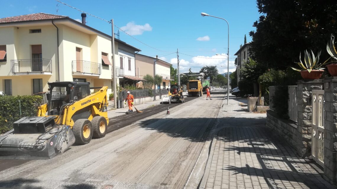 LAVORI DI ASFALTATURA A TORDANDREA
