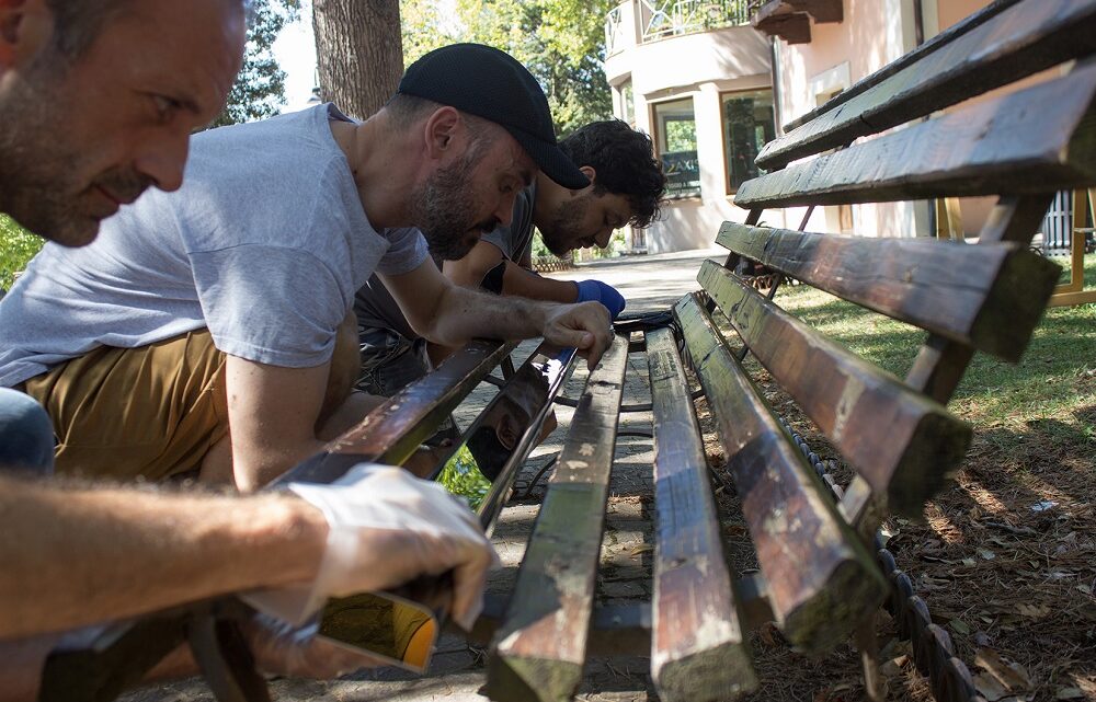 SI È CONCLUSO IL PROGETTO ARTISTICO “LE VULNERABILI” DELL’ARTISTA GIANNI MORETTI IN RESIDENZA  A SPOLETO CON UN PROGETTO DI RICERCA SU MEMORIA E MONUMENTO.