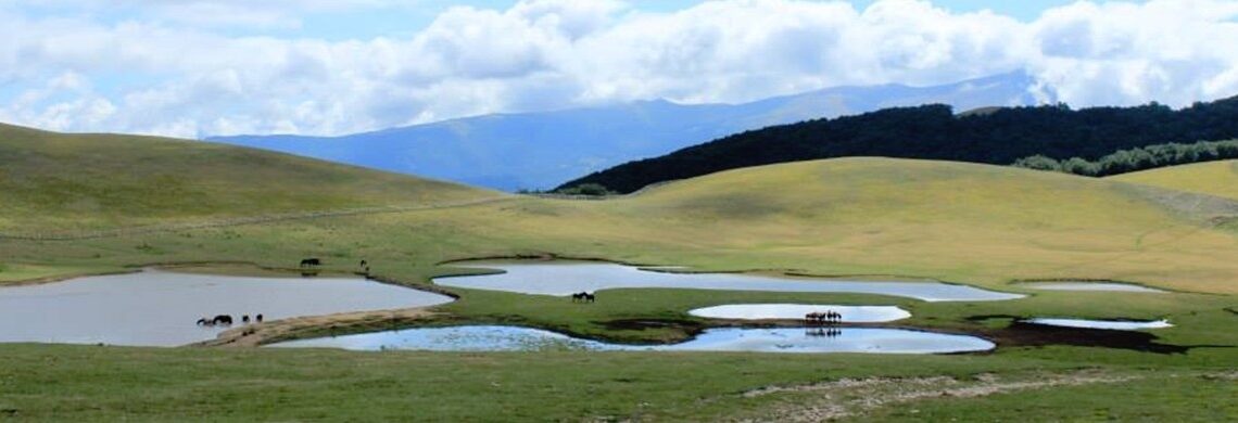 DOMENICA 22 AGOSTO UN TREKKING IN UMBRIA, AI CONFINI DEL PARCO NAZIONALE DEI MONTI SIBILLINI FINO AI PANTANI DI ACCUMOLI, DOVE IL CIELO INCONTRA LA TERRA NEI PICCOLI LAGHETTI NASCOSTI IN UNA VALLETTA IMMERSA NEL VERDE