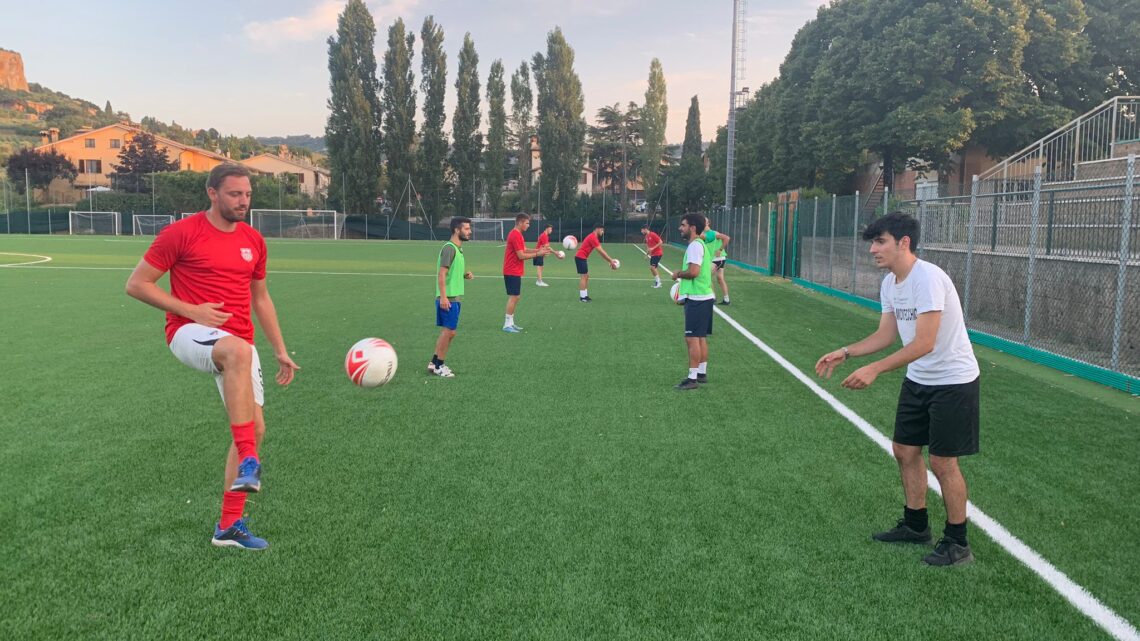 E’ INIZIATA QUESTA SETTIMANA LA PREPARAZIONE DELLA PRIMA SQUADRA DI CALCIO A 11 DELL’ORVIETO FC