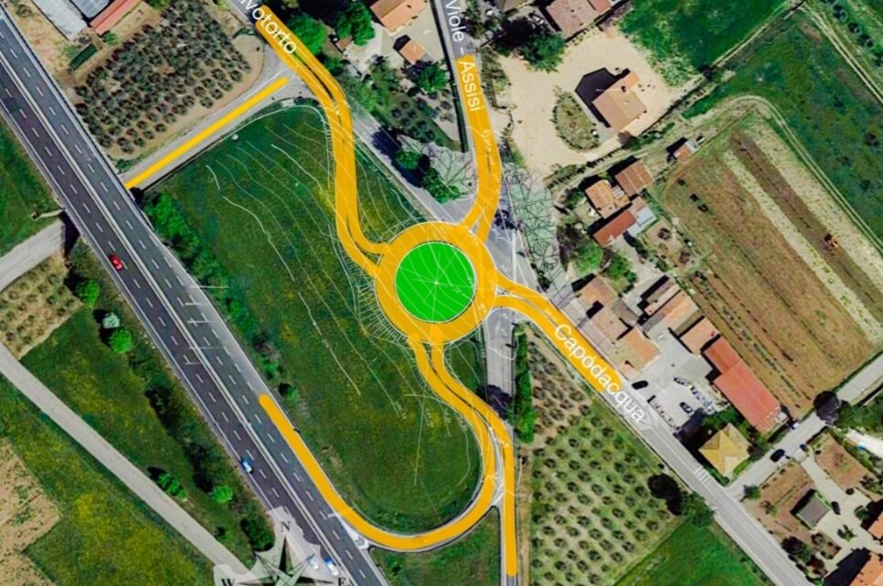 IL CONSIGLIO COMUNALE HA APPROVATO  L’ITER PER LA ROTATORIA PASSAGGIO-CAPODACQUA