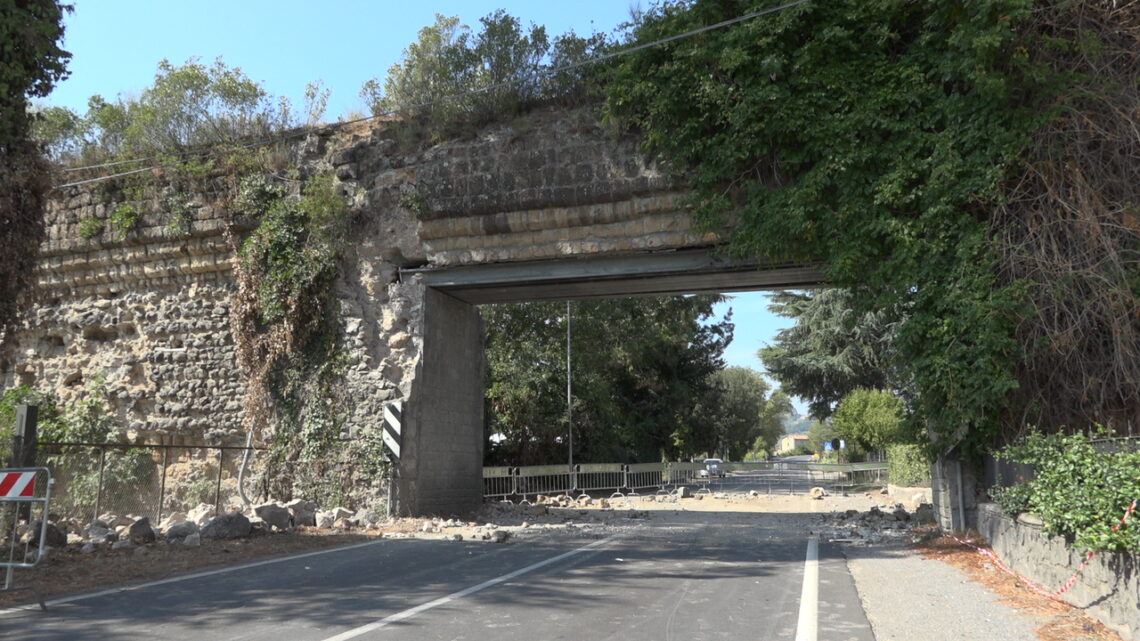 ESITI SOPRALLUOGO STRADA DELL’ARCONE: CRONOPROGRAMMA PROVINCIA DI TERNI PER INTERVENTI PRELIMINARI E LAVORI DI MESSA IN SICUREZZA ANTICO PONTE ACQUEDOTTO