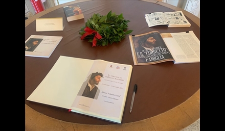 INAUGURATA AL MUSEO “CLAUDIO FAINA” DI ORVIETO LA MOSTRA “IL VERO VOLTO DI DANTE ALIGHIERI” – 14 SETTEMBRE /14 NOVEMBRE 2021
