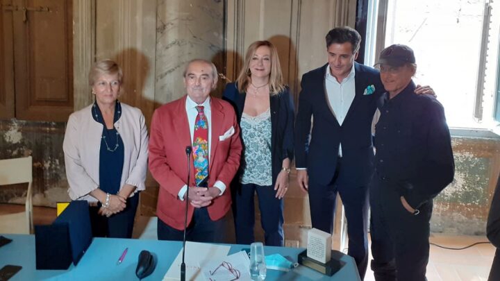 CONSEGNATA LA LEX SPOLETINA 2021 A LUCA BERNABEI  AMMINISTRATORE DELEGATO LUX VIDE