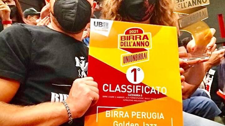 MEDAGLIA D’ORO PER LA BIRRA PERUGIA!