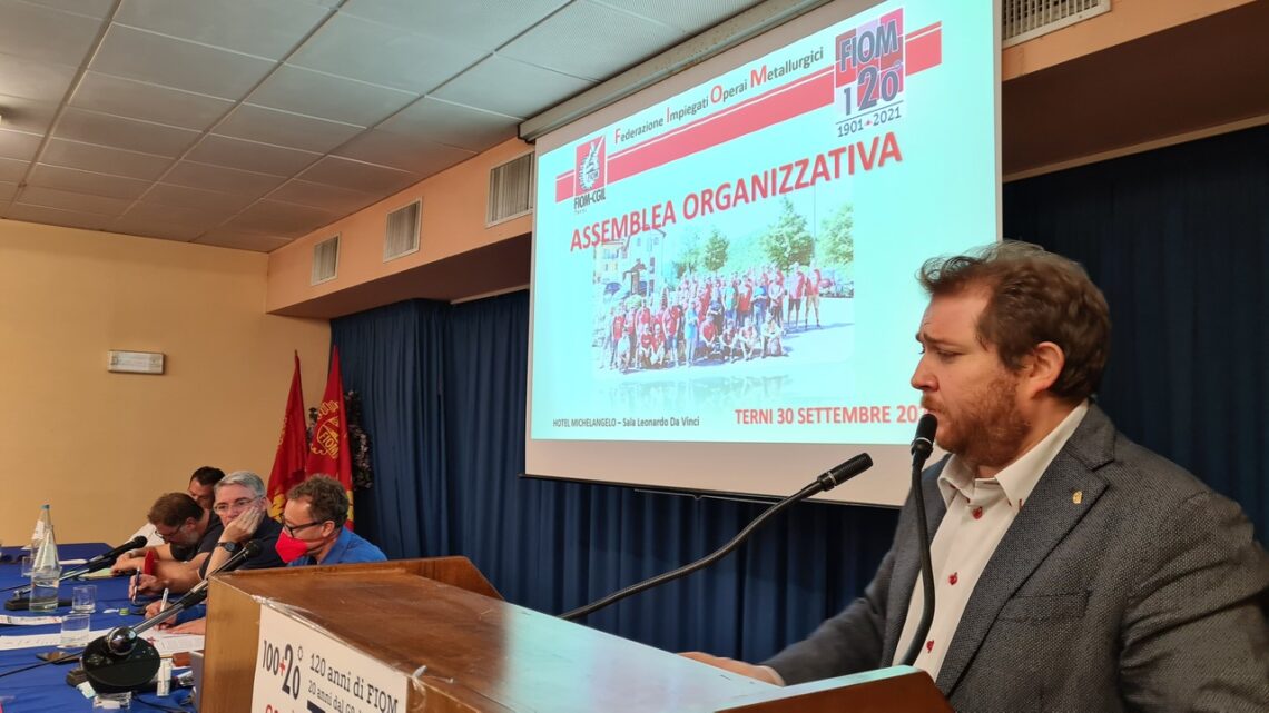 LA FIOM DI TERNI ALLO SPECCHIO: 1650 ISCRITTI E UNA FITTA RETE DI DELEGATI CHE NON SI È MAI FERMATA NELLA PANDEMIA