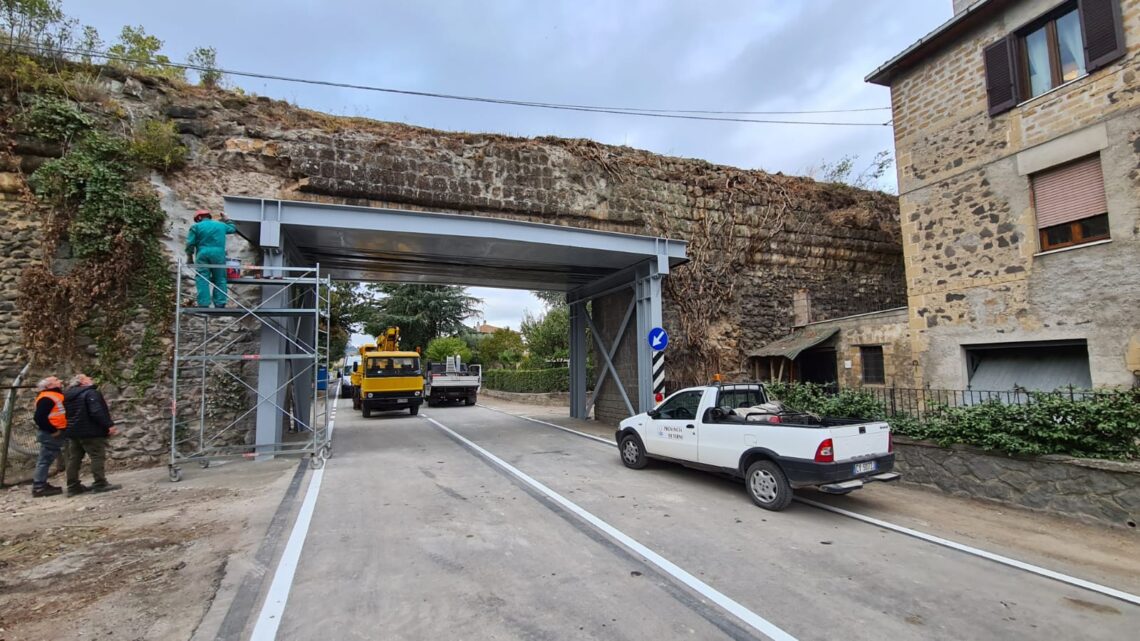 PROVINCIA, VIABILITÀ; RIAPRE OGGI SP 42 DELL’ARCONE A ORVIETO