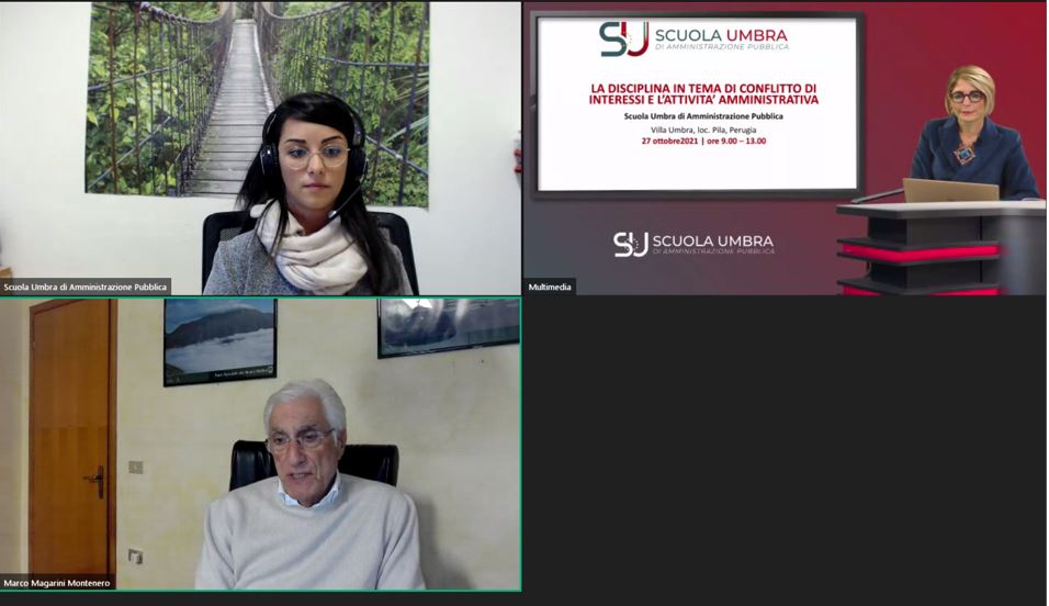 ANTICORRUZIONE E CONFLITTO DI INTERESSI NELLA PA. OLTRE 130 ISCRITTI AL CORSO ORGANIZZATO DA SCUOLA UMBRA DI AMMINISTRAZIONE PUBBLICA CON MAGISTRATO ANNA CORRADO