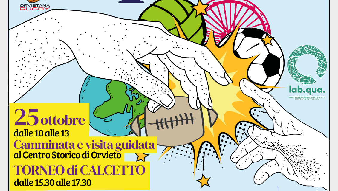 A ORVIETO TRE GIORNI DI SPORT E INCLUSIONE SOCIALE