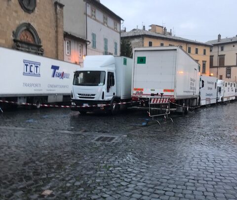 RIPRESE CINEMATOGRAFICHE DEL FILM “IL PRINCIPE DI ROMA”. DISCIPLINA DELLA CIRCOLAZIONE DEI VEICOLI NEL CENTRO STORICO FINO AL 27 NOVEMBRE