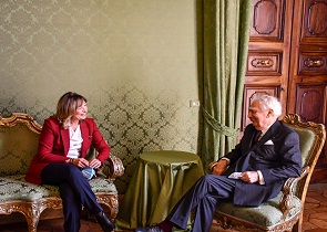 INCONTRO IN REGIONE CON IL PRESIDENTE DI FINARVEDI, GIOVANNI ARVEDI