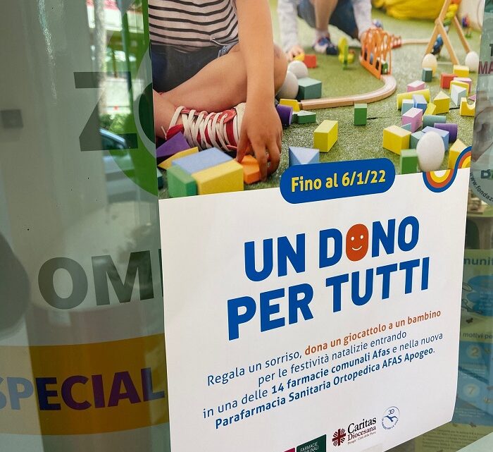 PRESENTATA L’INIZIATIVA “UN DONO PER TUTTI”