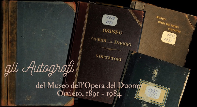 “ORVIETO DEL GRAND TOUR. GLI AUTOGRAFI DEL MODO”. ON LINE IL VIDEO TRAILER SUI GRANDI PERSONAGGI CHE HANNO VISITATO IL MODO