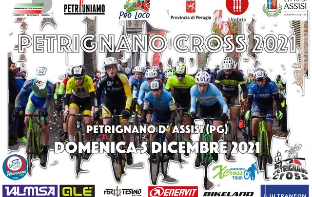 PETRIGNANO CROSS: DOMENICA 5 DICEMBRE IL CICLOCROSS “FATTO E CONFEZIONATO IN CASA” A PETRIGNANO D’ASSISI!