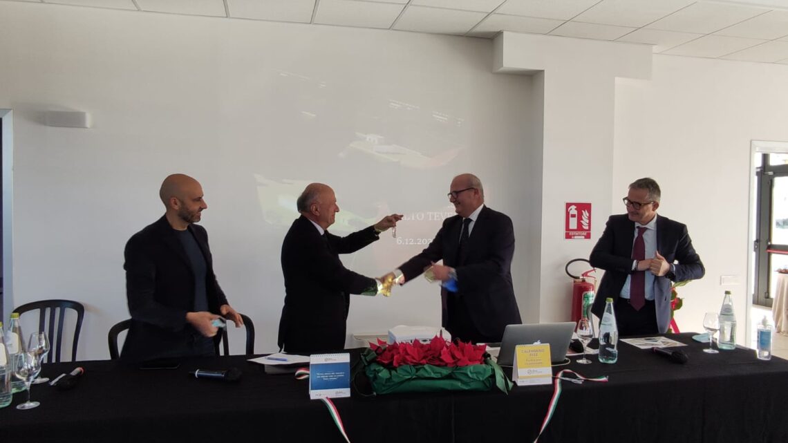 ALTO TEVERE: CONSEGNATA LA GESTIONE DELLA PIASTRA LOGISTICA. MELASECCHE: “OPERA IMPORTANTE PER LA RIPRESA E LA CRESCITA DEL TERRITORIO”