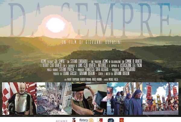 IN SALA IL FILM “DA SEMPRE” DI GIOVANNI BUFALINI SU CORTEO STORICO DI ORVIETO E CORPUS DOMINI