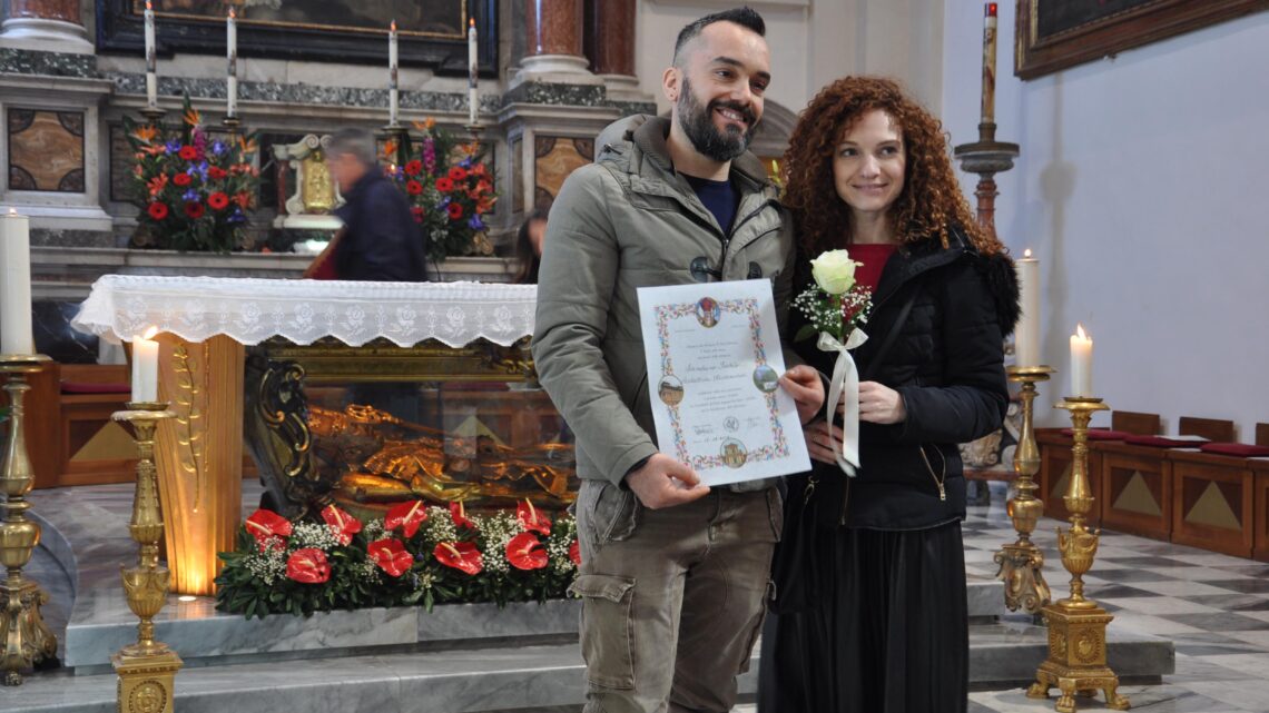 FESTA DELLA PROMESSA DEI FIDANZATI NELLA BASILICA DI SAN VALENTINO E VEGLIA DI PREGHIERA IN CATTEDRALE