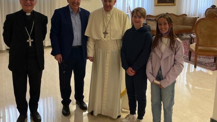 CON PAPA FRANCESCO  IERI L’INCONTRO A SANTA MARTA: IL RACCONTO DI FLAVIO LOTTI