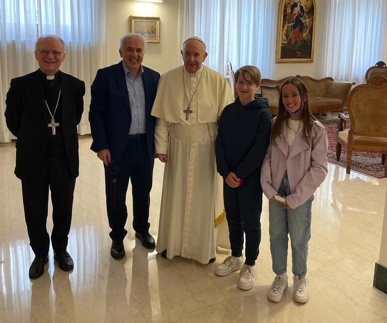 CON PAPA FRANCESCO  IERI L’INCONTRO A SANTA MARTA: IL RACCONTO DI FLAVIO LOTTI