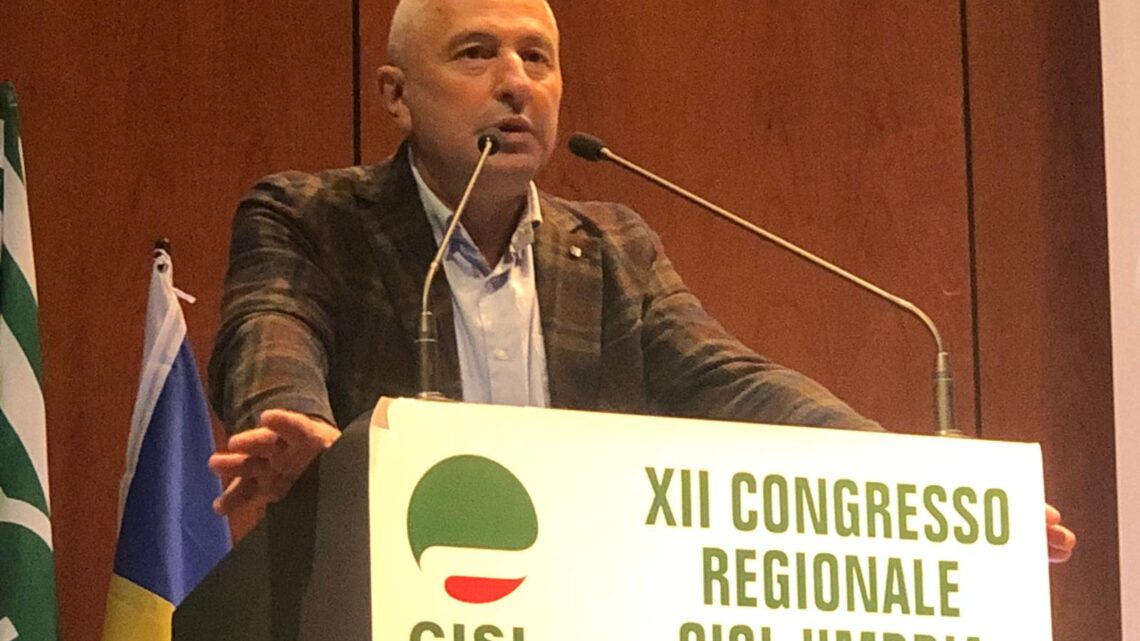 CISL UMBRIA, ANGELO MANZOTTI CONFERMATO SEGRETARIO: “C’È BISOGNO DI SINDACATO”