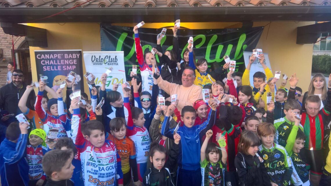 GRAN PREMIO CITTÀ DI BASTIA E CANAPÈ BABY CHALLENGE A PASQUETTA CON ESORDIENTI E GIOVANISSIMI SULLE STRADE DI BASTIA UMBRA