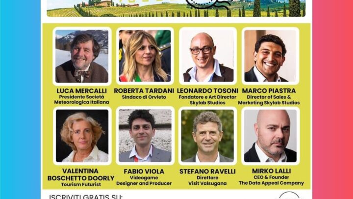 TOURISM SUMMIT 2^ EDIZIONE 2022: I PROGETTI DI ORVIETO ALL’EVENTO “DESTINATION LAB” DEDICATO ALL’INNOVAZIONE TECNOLOGICA NEL TURISMO