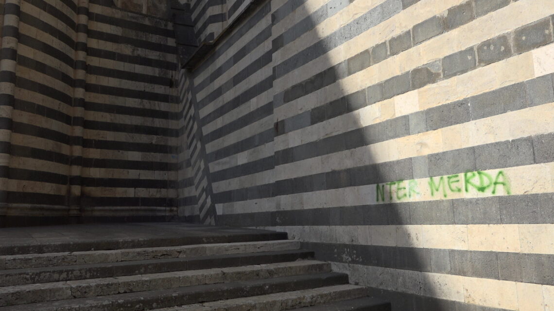 ATTO VANDALICO AL DUOMO DI ORVIETO. SINDACO TARDANI: “GESTO DEPRECABILE E INGIUSTIFICABILE”