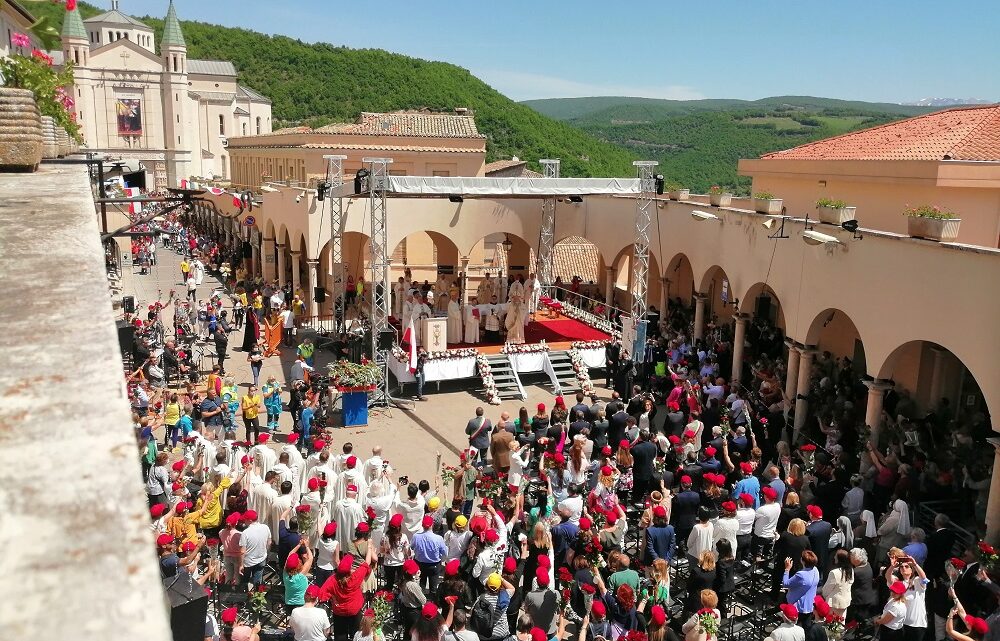 FESTA DI SANTA RITA 2022  DA CASCIA AL MONDO, LA FESTA TORNATA ALLA NORMALITÀ, LANCIA MESSAGGI DI UNIONE E AZIONE