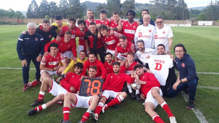 SI CHIUDE EGUAGLIANDO IL RECORD, APPUNTAMENTO IN SERIE D ALLA PROSSIMA STAGIONE