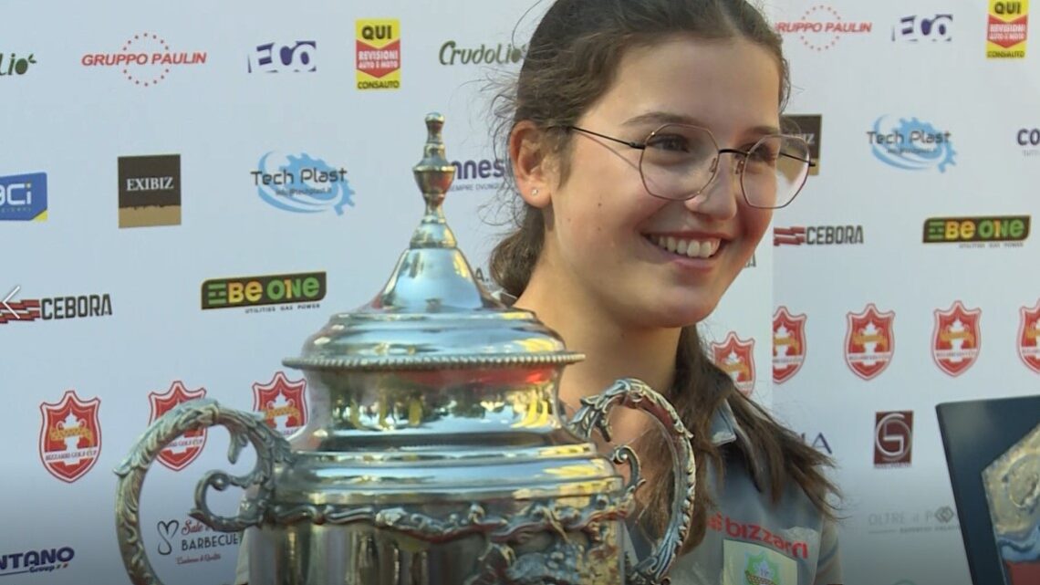 DOPO TRE GIORNI DI SFIDE A VINCERE LA BIZZARRI GOLF CUP 2021  È LA GIOVANE PERUGINA FRANCESCA PENCELLI (14 ANNI): PRIMA VOLTA PER UNA DONNA.