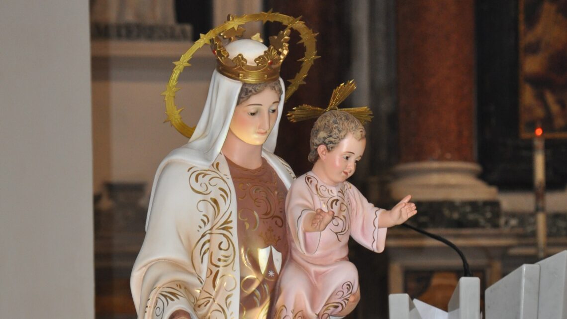 FESTA DELLA MADONNA DEL CARMELO NELLA BASILICA DI SAN VALENTINO A TERNI