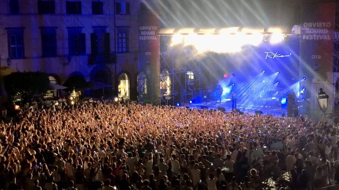 BILANCIO NEL SEGNO DEL SUCCESSO PER LA 2^ EDIZIONE DI “ORVIETO SOUND FESTIVAL”. CIRCA 5MILA PRESENZE AGLI APPUNTAMENTI IN PIAZZA DEL POPOLO